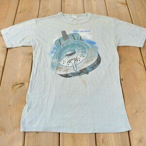 Vintage 1985 Dire Straits Brothers In Arms Tour Band T-shirt 101